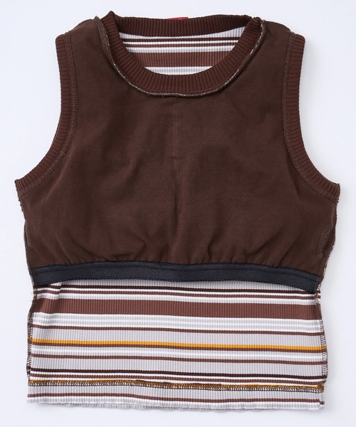 DC SHOES(ディーシーシューズ)の「25 WS TELECO CROPPED/DCショート丈タンクトップ(Tシャツ/カットソー・レディース・ブラック/その他/グレー/ブラック×ピンク/ミント/ホワイト・SMALL/MEDIUM/LARGE)」の14枚目の写真