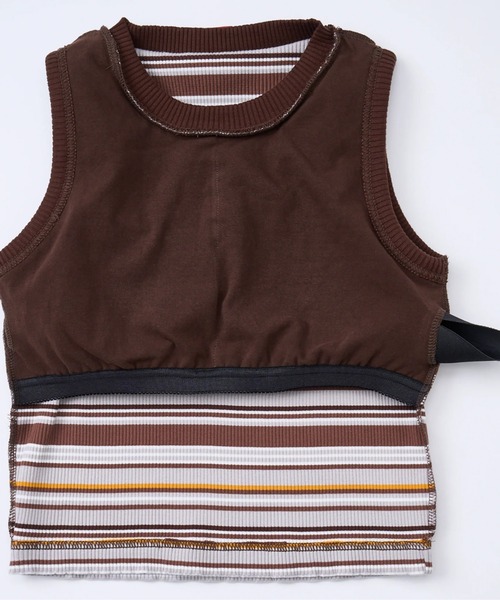 DC SHOES(ディーシーシューズ)の「25 WS TELECO CROPPED/DCショート丈タンクトップ(Tシャツ/カットソー・レディース・ブラック/その他/グレー/ブラック×ピンク/ミント/ホワイト・SMALL/MEDIUM/LARGE)」の15枚目の写真