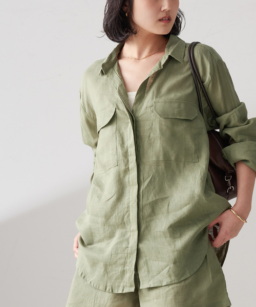新品未使用【MIKOH/ミコー】 MENTAWAI リネン　シャツ 新品未使用【MIKOH/ミコー】 MENTAWAI リネン シャツ - メルカリ
