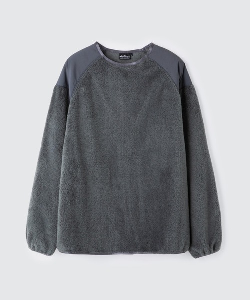 WILD THINGS（ワイルドシングス）の「レベル3 シャギークルー│LEVEL3 SHAGGY CREW（その他トップス・メンズ・ブラック/グレー・S/M/L/XL/XS）」の6枚目の写真