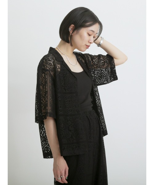 sm2rhythm（サマンサモスモスリズム）の「カップ付キャミソール（ニット/セーター・レディース・キナリ/ブルー/ブラック・F）」の19枚目の写真