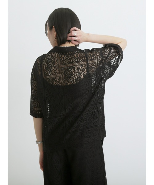 sm2rhythm（サマンサモスモスリズム）の「カップ付キャミソール（ニット/セーター・レディース・キナリ/ブルー/ブラック・F）」の21枚目の写真