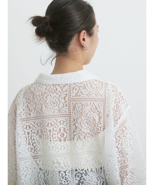 sm2rhythm（サマンサモスモスリズム）の「カップ付キャミソール（ニット/セーター・レディース・キナリ/ブルー/ブラック・F）」の5枚目の写真