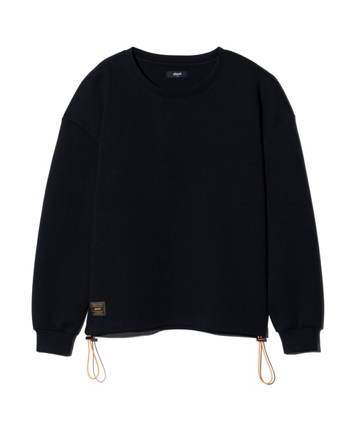 glamb（グラム）の「Smooth Sweat Pullover / スムーススウェットプルオーバー（Tシャツ/カットソー・メンズ・レッド/グレー/ブラック・S/M/L）」の4枚目の写真