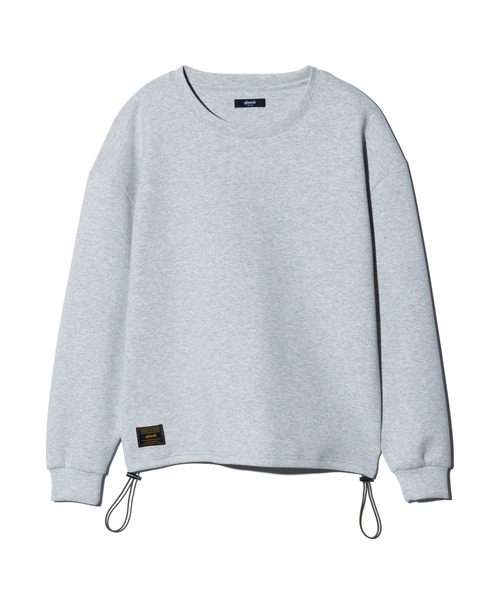 glamb（グラム）の「Smooth Sweat Pullover / スムーススウェットプルオーバー（Tシャツ/カットソー・メンズ・レッド/グレー/ブラック・S/M/L）」の5枚目の写真