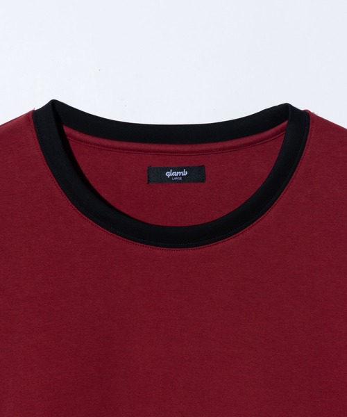 glamb（グラム）の「Smooth Sweat Pullover / スムーススウェットプルオーバー（Tシャツ/カットソー・メンズ・レッド/グレー/ブラック・S/M/L）」の17枚目の写真