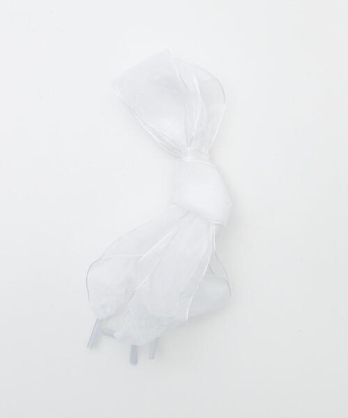 WEGO（ウィゴー）の「WEGO/オーガンジーシューレース（シューズアクセサリー・レディース・ピンク/グレー/ブラック/ホワイト・FREE）」の12枚目の写真