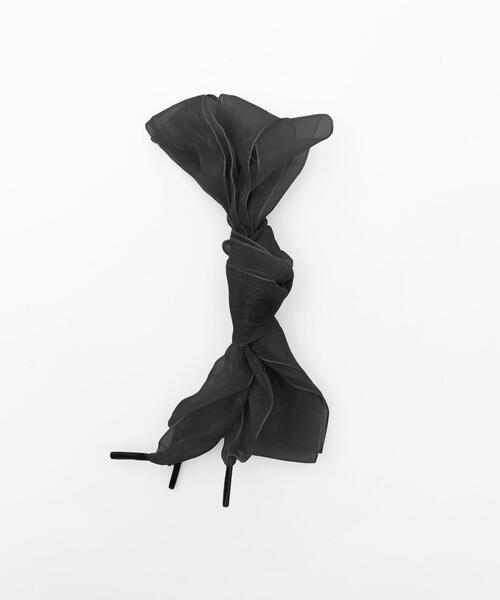 WEGO（ウィゴー）の「WEGO/オーガンジーシューレース（シューズアクセサリー・レディース・ピンク/グレー/ブラック/ホワイト・FREE）」の14枚目の写真