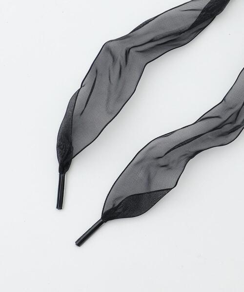 WEGO（ウィゴー）の「WEGO/オーガンジーシューレース（シューズアクセサリー・レディース・ピンク/グレー/ブラック/ホワイト・FREE）」の18枚目の写真