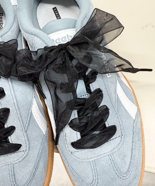 WEGO（ウィゴー）の「WEGO/オーガンジーシューレース（シューズアクセサリー・レディース・ピンク/グレー/ブラック/ホワイト・FREE）」の6枚目の写真