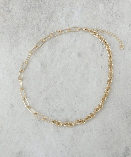 OPAQUE.CLIP（オペークドットクリップ）の「チェーンネックレス（ネックレス・レディース・シルバー/ゴールド・00）」の4枚目の写真