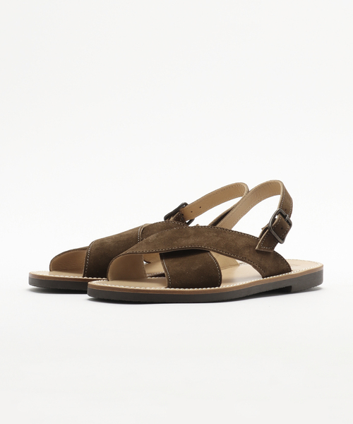 La Botte Gardiane（ラボッタガルディエーヌ）の「LA BOTTE GARDIANE (ラボッテガーディアン) 別注 ストラップサンダル（サンダル・メンズ・ブラウン/タン・27cm/28cm/26cm）」の10枚目の写真