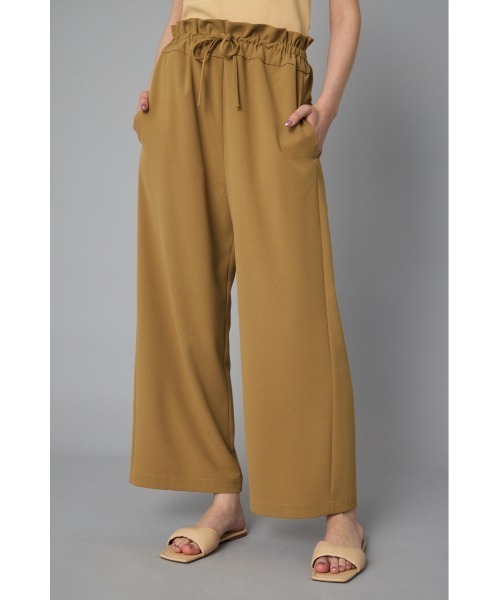 HeRIN.CYE(ヘリンドットサイ)の「Switching pants スイッチングパンツ(その他パンツ・レディース・ライトグリーン/キャメル/ブラック・36/38)」の1枚目の写真