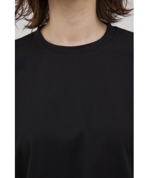 crie conforto(クリーコンフォルト)の「スリーブツイストプルオーバー(Tシャツ/カットソー・レディース・ライム/ブラック/アイボリー・FREE)」の10枚目の写真
