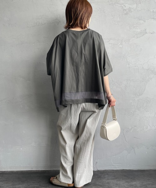 ミズイロインドTシャツ mizuiro ind（ミズイロインド） カラー Tシャツ / カットソー