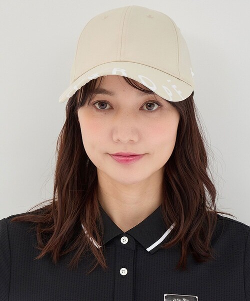 JUN&ROPE'（ジュンアンドロペ）の「リフレクターロゴキャップ（キャップ・レディース・ブラック/ベージュ/ホワイト・FREE）」の8枚目の写真