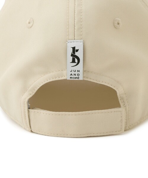 JUN&ROPE'（ジュンアンドロペ）の「リフレクターロゴキャップ（キャップ・レディース・ブラック/ベージュ/ホワイト・FREE）」の14枚目の写真