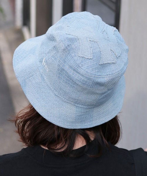 バケットハット Refresh jantje_ontembaar ヤンチェ セール】NEW ERA/ニューエラ PATCH DENIM BKT バケットハット メンズ