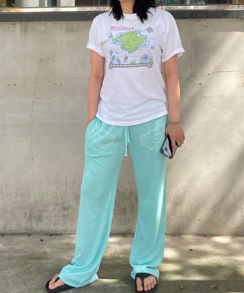 SCULPTOR(スカルプター)の「Wing Linen Like Sweatpants(その他パンツ・レディース・ピンク/ホワイト/ミント・LARGE/MEDIUM/SMALL/X-SMALL)」の10枚目の写真