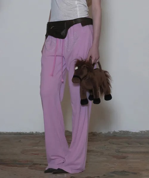 SCULPTOR(スカルプター)の「Wing Linen Like Sweatpants(その他パンツ・レディース・ピンク/ホワイト/ミント・LARGE/MEDIUM/SMALL/X-SMALL)」の13枚目の写真