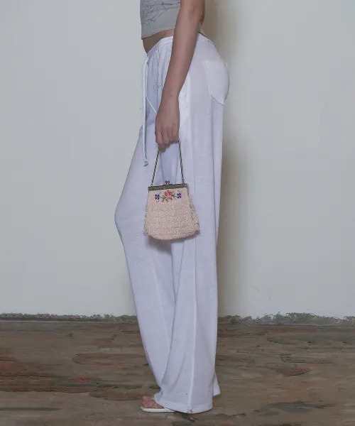 SCULPTOR(スカルプター)の「Wing Linen Like Sweatpants(その他パンツ・レディース・ピンク/ホワイト/ミント・LARGE/MEDIUM/SMALL/X-SMALL)」の18枚目の写真