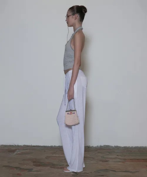 SCULPTOR(スカルプター)の「Wing Linen Like Sweatpants(その他パンツ・レディース・ピンク/ホワイト/ミント・LARGE/MEDIUM/SMALL/X-SMALL)」の20枚目の写真