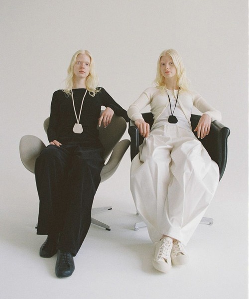 LIDNM（リドム）の「Llife LEATHER CLOCHETTE（ネックレス・メンズ・ブラック/ブラウン系その他・FREE）」の5枚目の写真