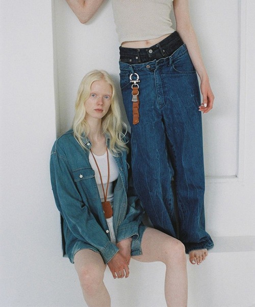 LIDNM（リドム）の「Llife LEATHER CLOCHETTE（ネックレス・メンズ・ブラック/ブラウン系その他・FREE）」の9枚目の写真