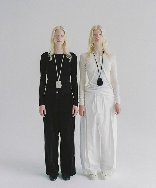 LIDNM（リドム）の「Llife LEATHER CLOCHETTE（ネックレス・メンズ・ブラック/ブラウン系その他・FREE）」の11枚目の写真