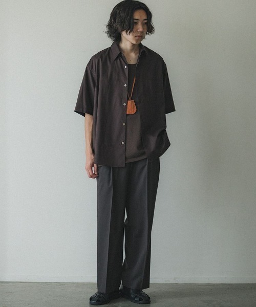 LIDNM（リドム）の「Llife LEATHER CLOCHETTE（ネックレス・メンズ・ブラック/ブラウン系その他・FREE）」の14枚目の写真