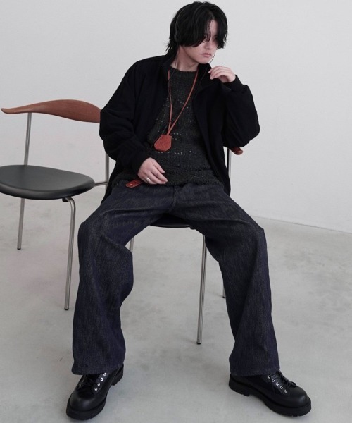 LIDNM（リドム）の「Llife LEATHER CLOCHETTE（ネックレス・メンズ・ブラック/ブラウン系その他・FREE）」の17枚目の写真