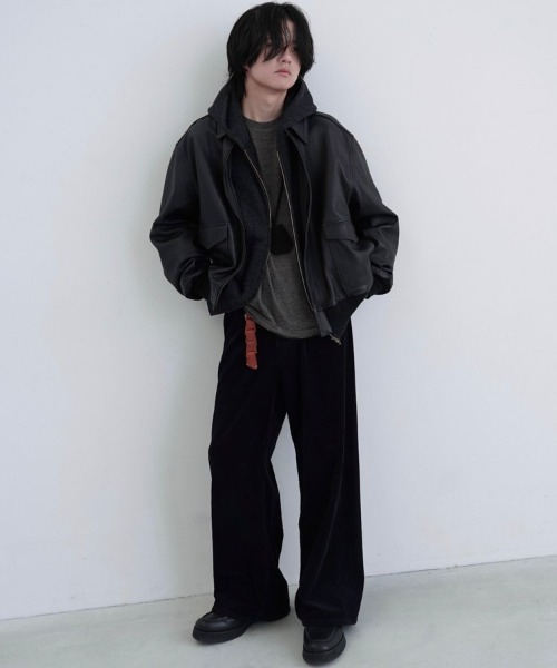 LIDNM（リドム）の「Llife LEATHER CLOCHETTE（ネックレス・メンズ・ブラック/ブラウン系その他・FREE）」の20枚目の写真