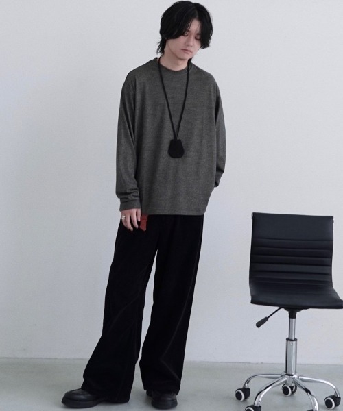 LIDNM（リドム）の「Llife LEATHER CLOCHETTE（ネックレス・メンズ・ブラック/ブラウン系その他・FREE）」の22枚目の写真