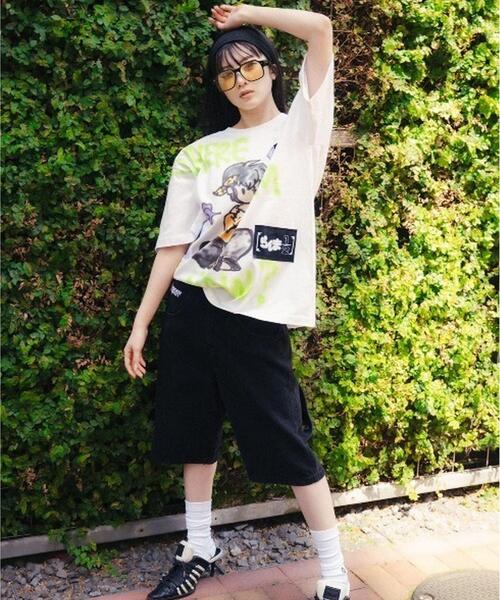 ROYAL FLASH(ロイヤルフラッシュ)の「Guernika/ゲルニカ/らんま1/2 Paint T-shirt / 響 良牙(Tシャツ/カットソー・メンズ・ホワイト・L/XL/2XL)」の10枚目の写真