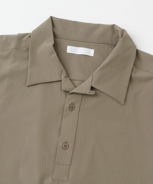 SENSE OF PLACE by URBAN RESEARCH（センスオブプレイスバイアーバンリサーチ）の「ストレッチショートスリーブポロシャツ（ポロシャツ・メンズ・ブルー/ベージュ/ブラック・MEDIUM/LARGE）」の13枚目の写真