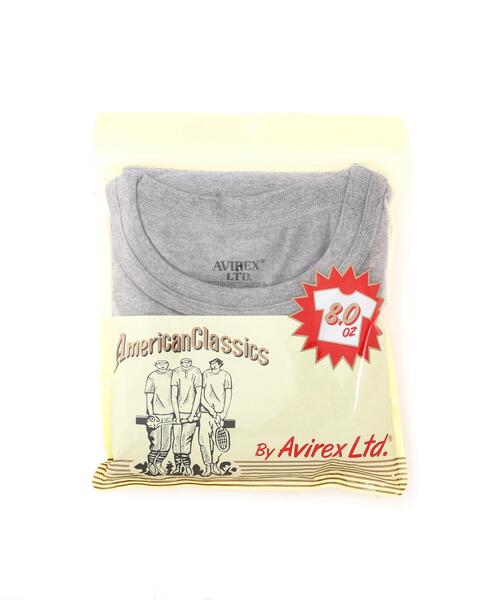 AVIREX(アヴィレックス)の「CREW NECK PACK T-SHIRT / クルーネック パック 半袖Tシャツ / AVIREX / アヴィレックス(Tシャツ/カットソー・メンズ・ホワイト/ブラック/グレー・XX-LARGE/X-LARGE/LARGE/MEDIUM)」の8枚目の写真