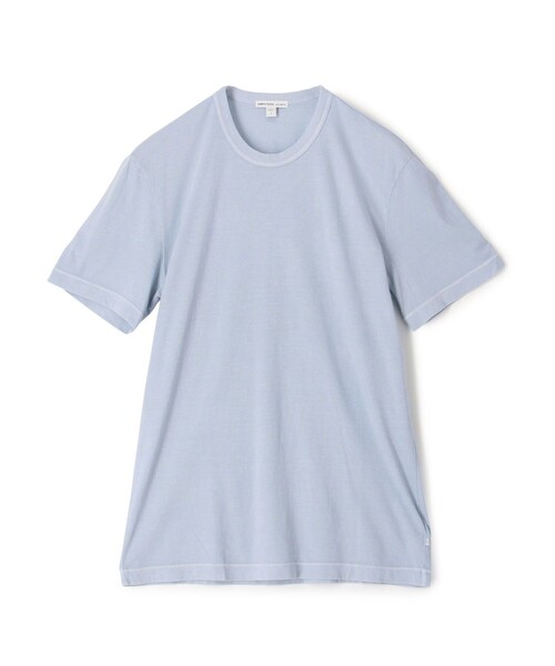 JAMES PERSE(ジェームスパース)の「コットンジャージー ラウンジTシャツ MLJ3311(Tシャツ/カットソー・メンズ・ダークグリーン/グレー/ライトブルー・0/1/2/3)」の3枚目の写真