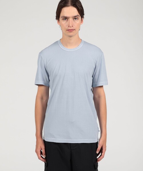 JAMES PERSE(ジェームスパース)の「コットンジャージー ラウンジTシャツ MLJ3311(Tシャツ/カットソー・メンズ・ダークグリーン/グレー/ライトブルー・0/1/2/3)」の5枚目の写真