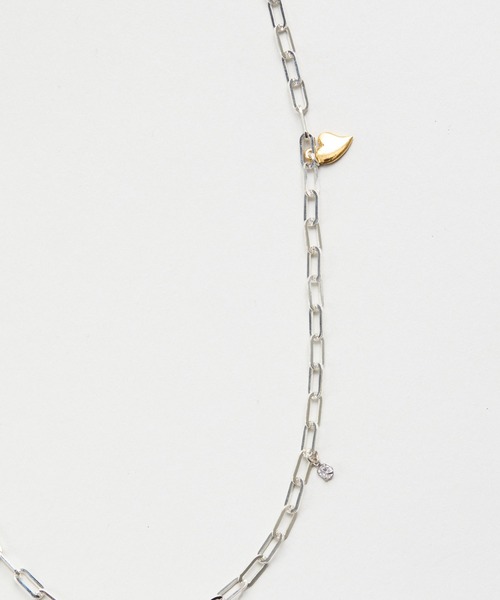 LAPUIS（ラピュイ）の「LAPUIS(ラピュイ) Amuse Heart necklace B（ネックレス・レディース・マルチ・FREE）」の7枚目の写真