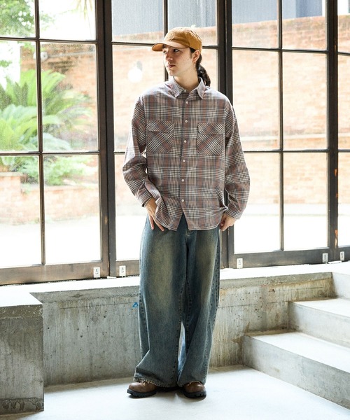 niko and（ニコアンド）の「EXTRA WIDE DENIM PANTS【niko and