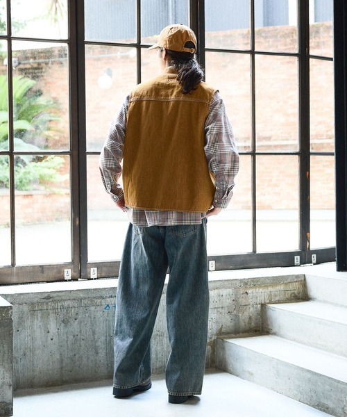 niko and...（ニコアンド）の「EXTRA WIDE DENIM PANTS【niko and ...JEANS 2025AW】（デニムパンツ・メンズ・チャコール/アクア・MEDIUM/LARGE）」の18枚目の写真