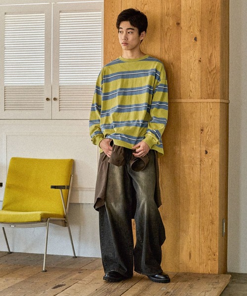 EXTRA WIDE DENIM PANTS【niko and JEANS 2025AW】（デニム