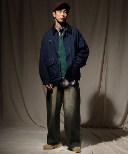 ニコアンド EXTRA WIDE DENIMパンツniko and JEANS EXTRA WIDE DENIM PANTS【niko and JEANS 2025AW】（デニムパンツ