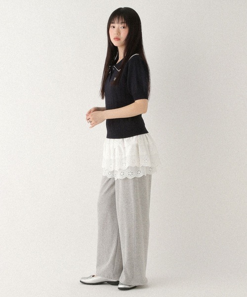 パンチングレースショートパンツ 578287（その他パンツ