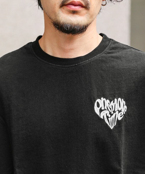 LUXSTYLE(ラグスタイル)の「ピグメントハードウォッシュハートロゴ刺繍スリーブレスTシャツ(Tシャツ/カットソー・メンズ・ブラック系その他/ブラック系その他2・S/XL/L/M)」の10枚目の写真