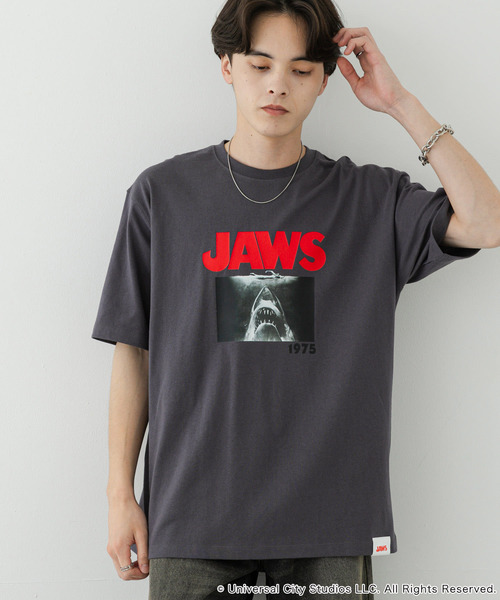 セール】『別注』SENSE OF PLACE×JAWS プリントT-SHIRTS/B（T