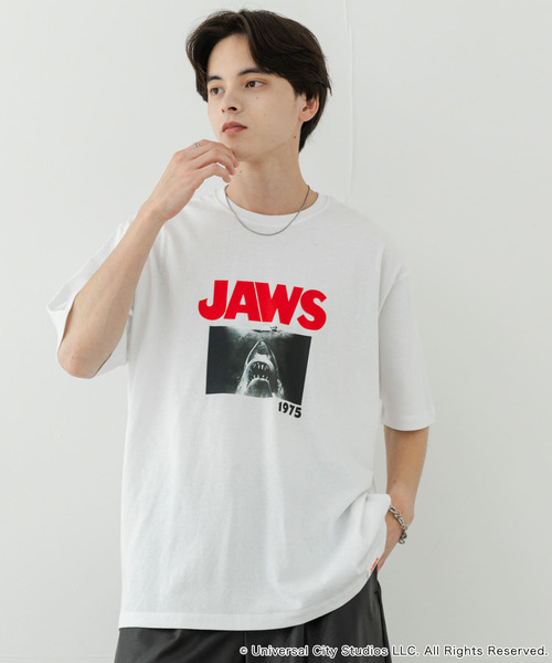 セール】『別注』SENSE OF PLACE×JAWS プリントT-SHIRTS/B（T