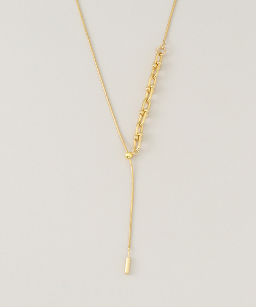 Spick & Span（スピックアンドスパン）の「EO / イオ SLIDE NECKLACE（ネックレス・レディース・ゴールド・FREE）」の3枚目の写真