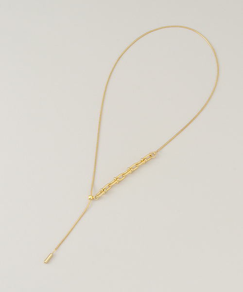 Spick & Span（スピックアンドスパン）の「EO / イオ SLIDE NECKLACE（ネックレス・レディース・ゴールド・FREE）」の4枚目の写真