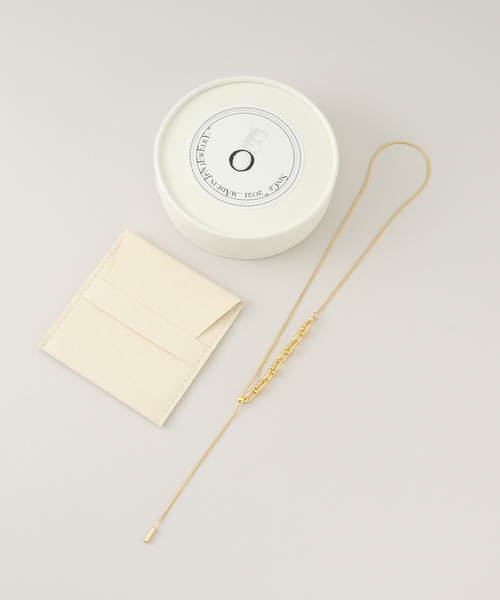 Spick & Span（スピックアンドスパン）の「EO / イオ SLIDE NECKLACE（ネックレス・レディース・ゴールド・FREE）」の7枚目の写真